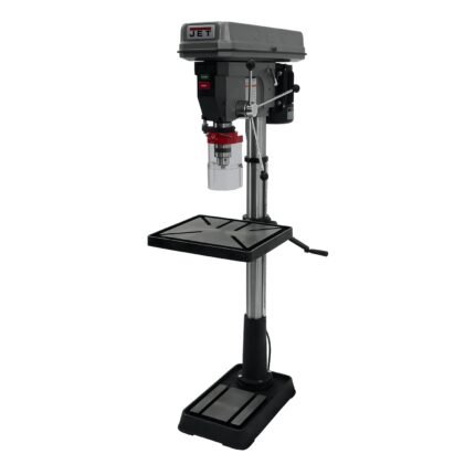 JET 20-Inch Step-Pulley Floor Drill Press, 1-1/2 HP, 1Ph 115/230V (JDP-20MF)