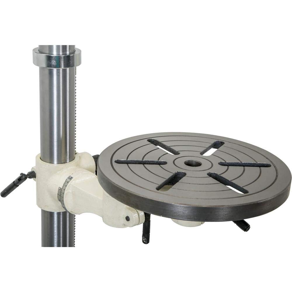 SHOP FOX W1670 1/2-Horsepower Floor Radial Drill Press, Black