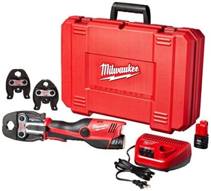 Milwaukee 2473-22 M12 Force Logic Press tool 1/2″ – 1″ Kit