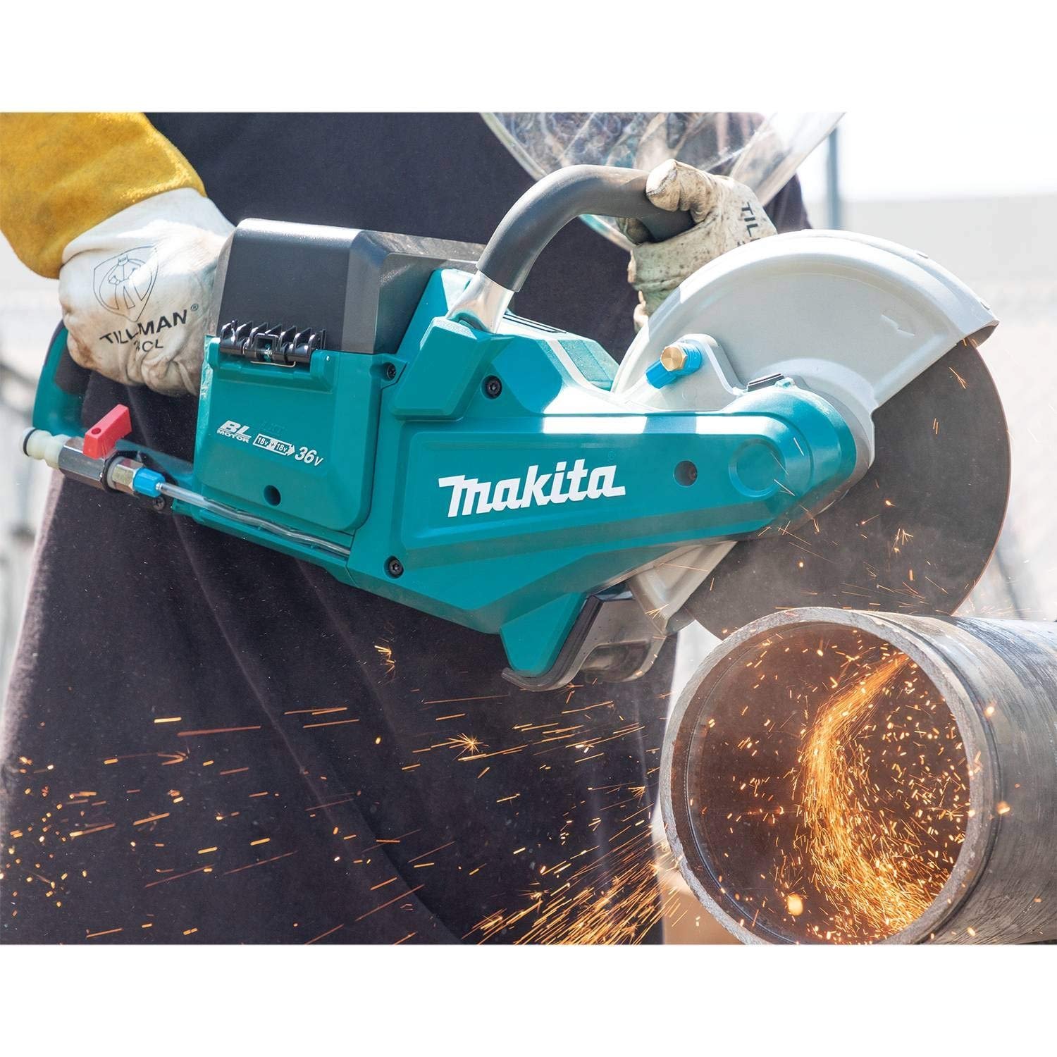 Makita XEC01Z 18V X2 (36V) LXT® Lithium-Ion Brushless Cordless 9″ Power Cutter, with AFT®, Electric Brake, Tool Only