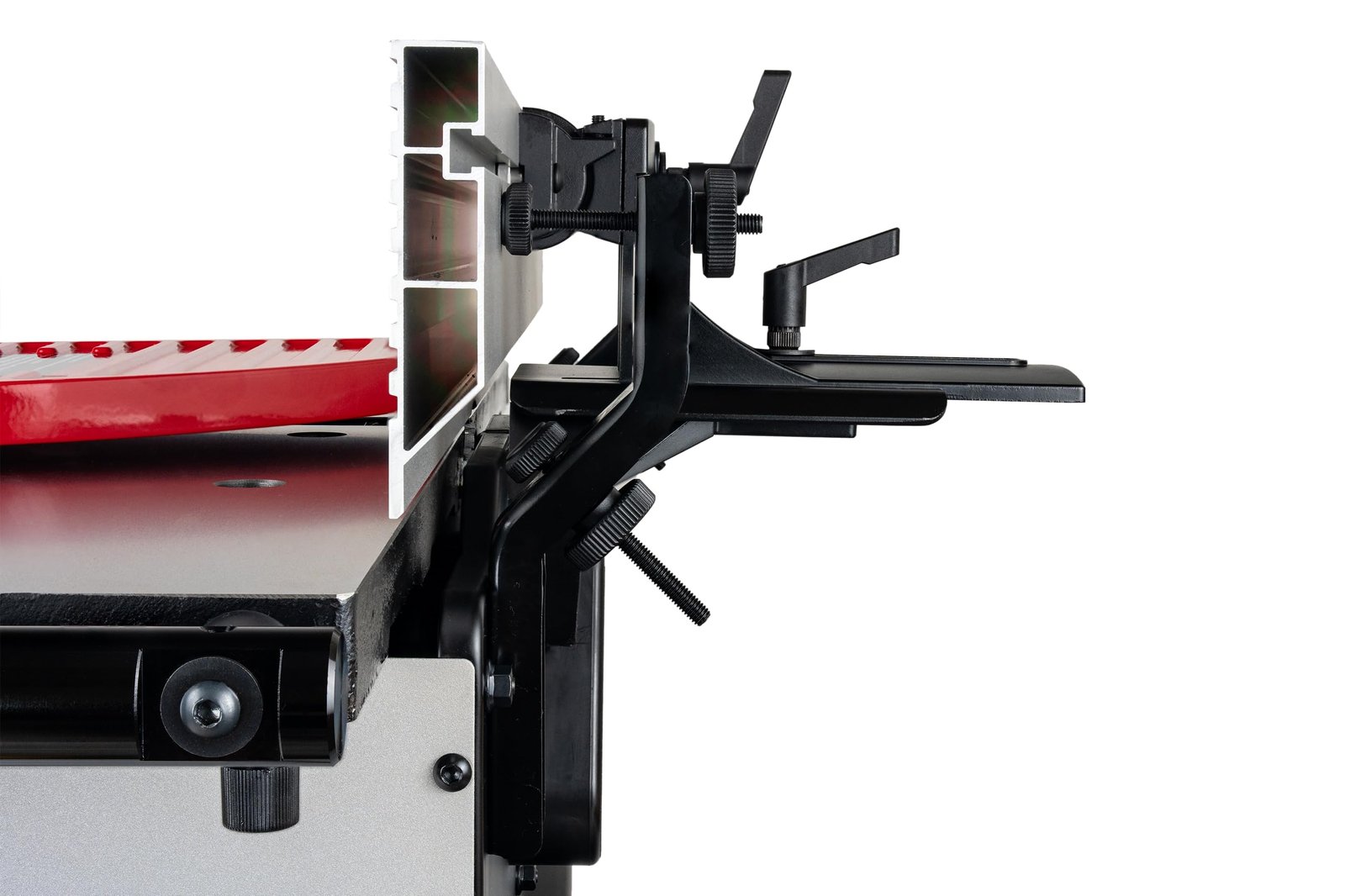 Cutech 401120HI 12-Inch Spiral Cutterhead Benchtop Jointer with Cast Iron Tables, 24 Tungsten Carbide Inserts, Extra Long 24″ Fence, Additional Fence Brackets and a 12-amp Motor
