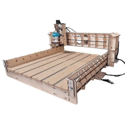 BobsCNC Quantum CNC Router Kit with the Makita Router Included (24″ x 24″ cutting area and 3.8″ Z travel)
