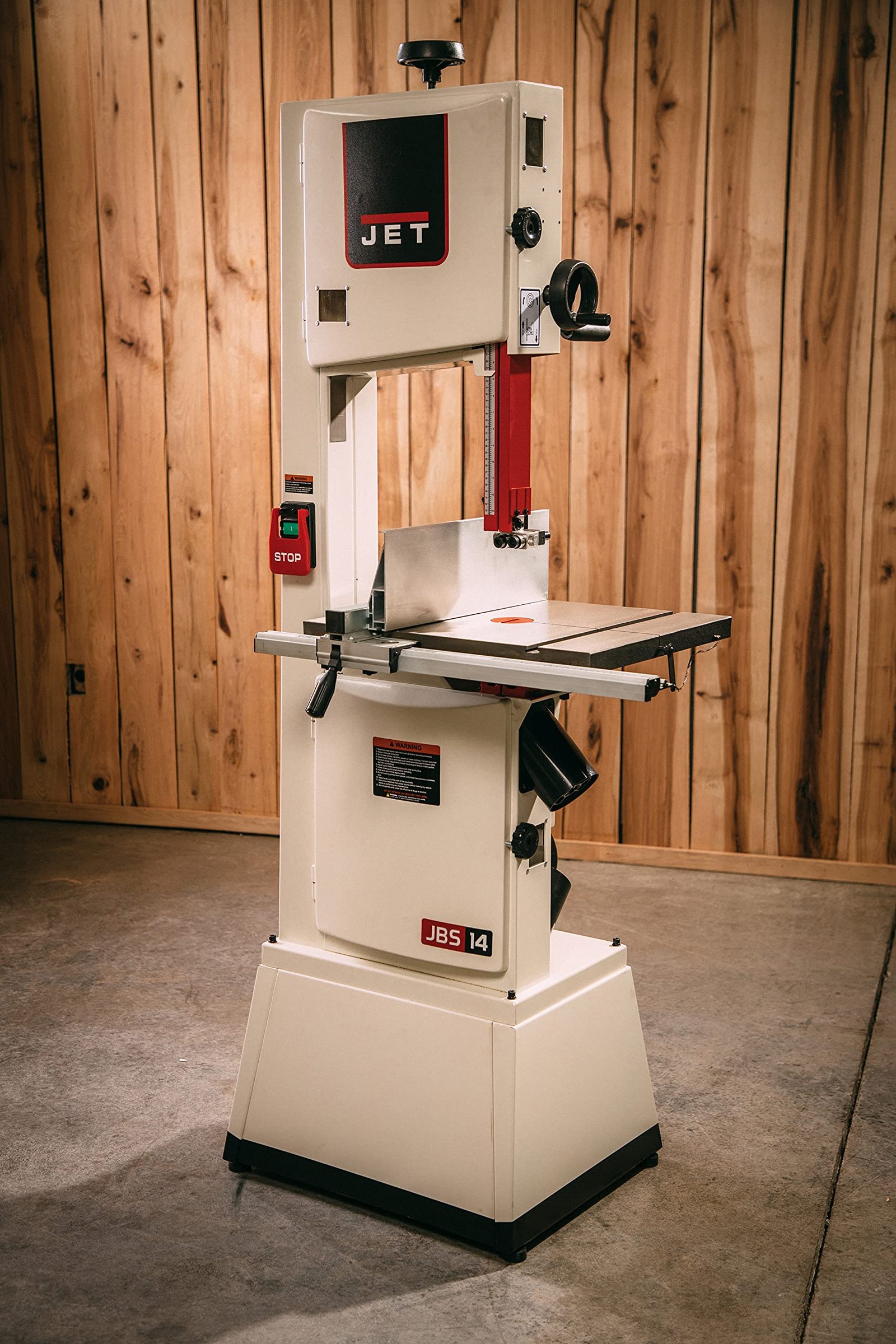 JET 14-Inch Woodworking Bandsaw, 1-3/4 HP, 1Ph 115/230V (Model JWBS-14SFX)